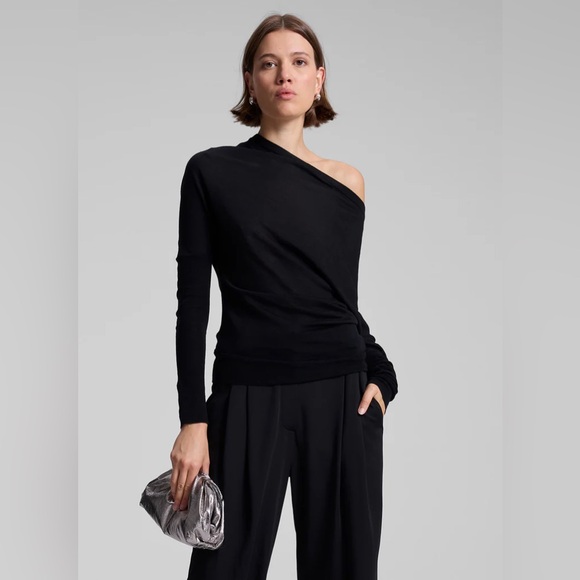 A.L.C. Liv top in Black - Picture 8 of 13